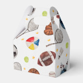 Ballotins Ballotin Anniversaire de enfant sportif (Arrière)