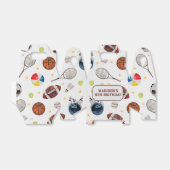 Ballotins Ballotin Anniversaire de enfant sportif (Déplié)