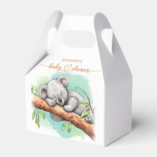 Ballotins Ballotin Baby shower Baby Koala (Verso)