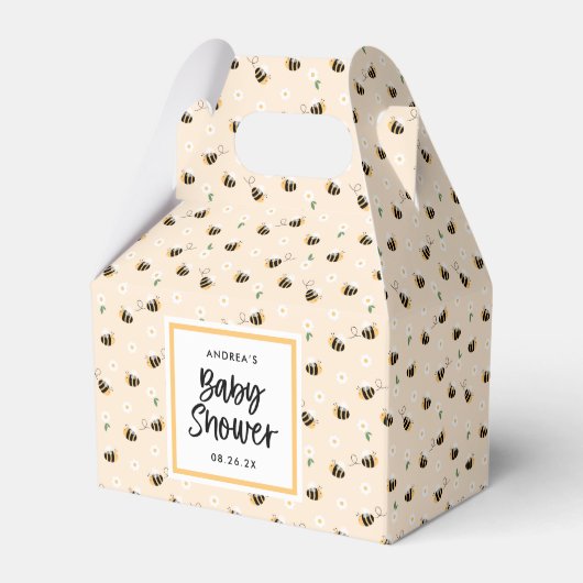 Ballotins Ballotin Baby shower Bumblebee (Verso)