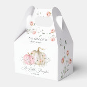 Ballotins Ballotin Baby shower Citrouille rose (Arrière)