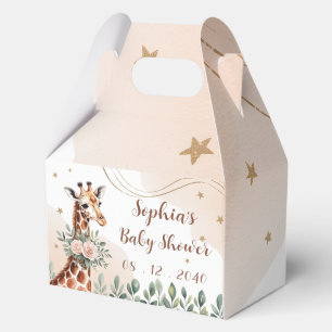 Ballotins Ballotin Baby shower de rose Floral Giraffe