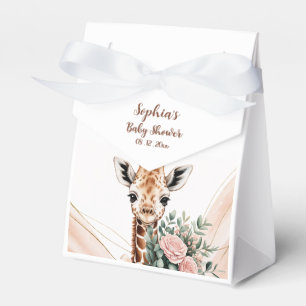 Ballotins Ballotin Baby shower de rose Floral Giraffe