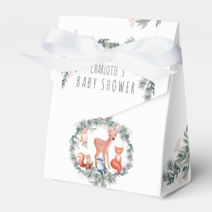 Ballotins Ballotin Baby shower des animaux de bois