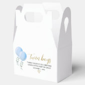 Ballotins Ballotin Baby shower Twin Boys (Ouvert)