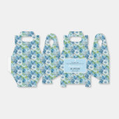 Ballotins Ballotin Baptême de garçon bleu clair (Déplié)