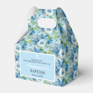 Ballotins Ballotin Baptême de garçon bleu clair