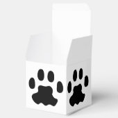 Ballotins Ballotin blanc Empreinte de patte (Ouvert)