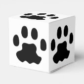 Ballotins Ballotin blanc Empreinte de patte (Arrière)