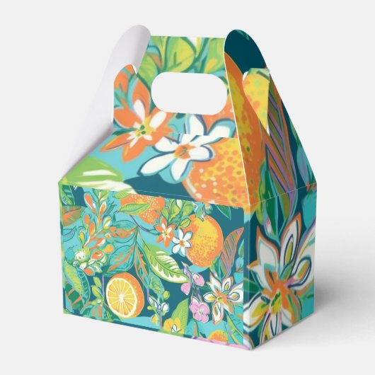 Ballotins Ballotin bleu ananas tropical (Verso)