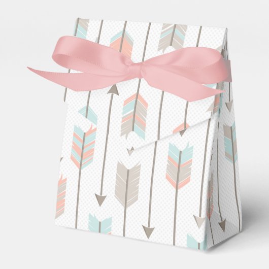 Ballotins Ballotin bleu rose pâle de la flèche tribale (Verso)