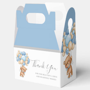 Ballotins Ballotin bleu Teddy Balloon