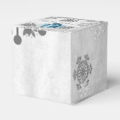 Ballotins Ballotin cadeau de Noël bleu (Verso)