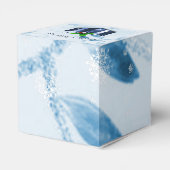 Ballotins Ballotin cadeau de Noël bleu (Arrière)