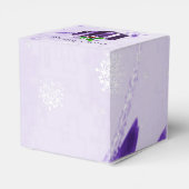 Ballotins Ballotin cadeau de Noël pourpre (Arrière)