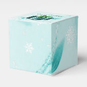 Ballotins Ballotin cadeau de Noël turquoise (Verso)