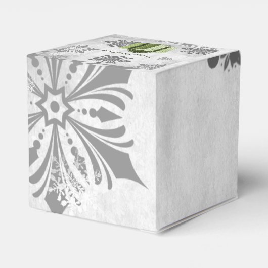 Ballotins Ballotin cadeau de Noël vert (Arrière)