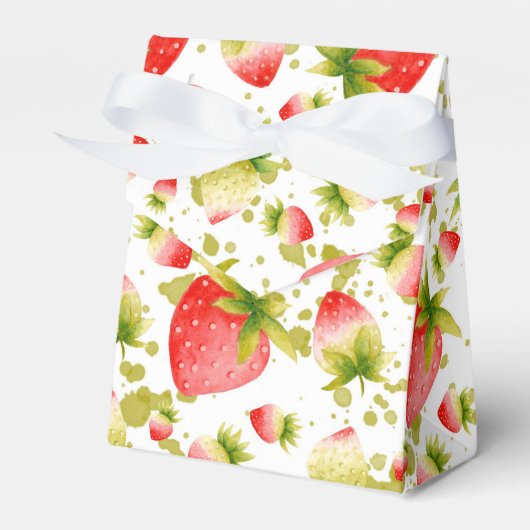 Ballotins Ballotin cadeau fraise (Verso)