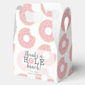 Ballotins Ballotin cadeau Merci de Donut rose (Ouvert)