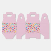 Ballotins "Ballotin - Candy rose et boîte cadeau Star Party" (Déplié)