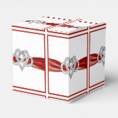 Ballotins Ballotin cardiaque Red Ribbon Infinity (Arrière)