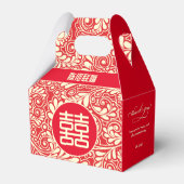 Ballotins Ballotin chinois Mariage Merci (bilingue) (Verso)