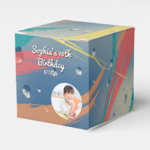 Ballotin couleur Raindrop Brushstroke Candy