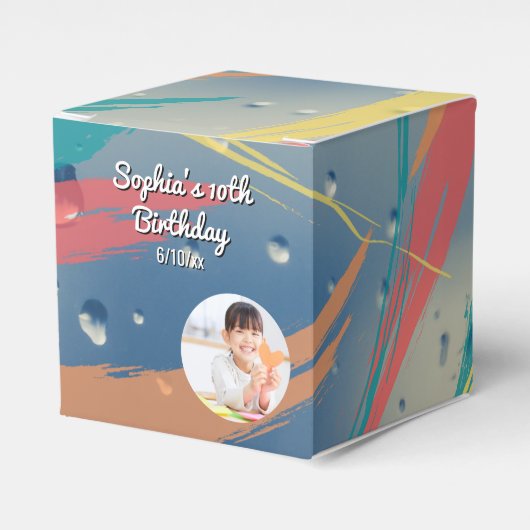 Ballotins Ballotin couleur Raindrop Brushstroke Candy (Verso)