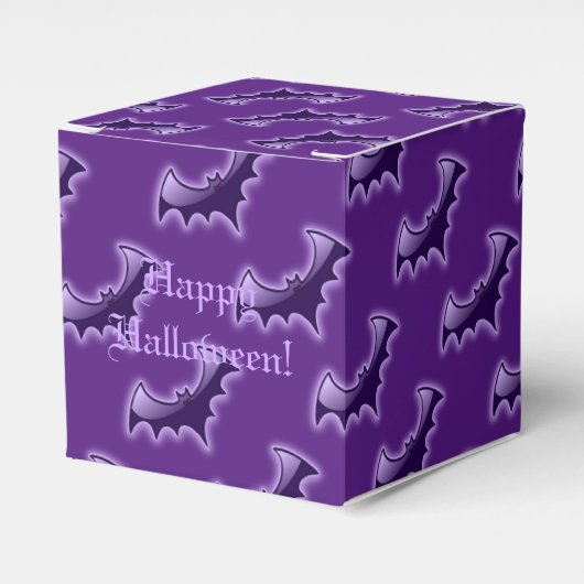 Ballotins Ballotin Cube de chauves-souris de nuit violet (Verso)