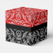 Ballotins Ballotin Damas noir et blanc personnalisé (Arrière)