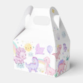 Ballotins Ballotin d'anniversaire de Dinosaur rose (Arrière)