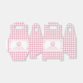 Ballotins Ballotin d'anniversaire de Girls Pink Bow Cake (Déplié)