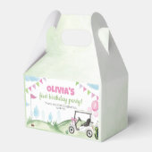 Ballotins Ballotin d'anniversaire de la fille de golf rose (Arrière)