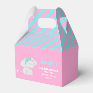Ballotins Ballotin d'anniversaire doux avec éléphant