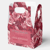 Ballotins Ballotin d'anniversaire Rose unique pour adultes (Ouvert)