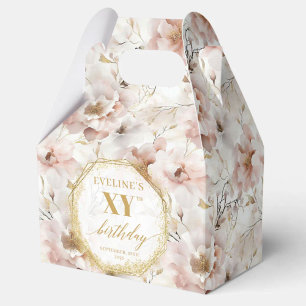 Ballotins Ballotin d'aquarelle rose boho sophistiqué