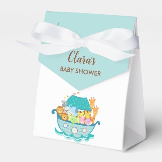 Ballotins Ballotin d'arche de Noah (Baby shower de garçon) (Verso)