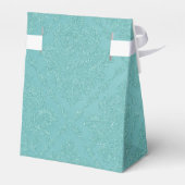 Ballotins Ballotin de Baby shower Blue Damask (Arrière)