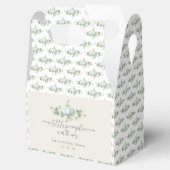 Ballotins Ballotin de Baby shower Citrouille bleu (Ouvert)