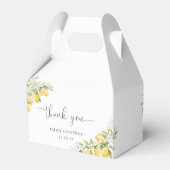 Ballotins Ballotin de Baby shower Citrus vert citron (Arrière)