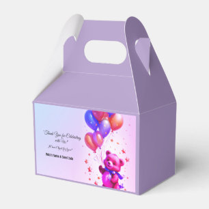 Ballotins Ballotin de Baby shower de ballon Teddy Bear
