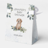 Ballotins Ballotin de Baby shower de chipette aquarelle (Arrière)