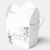 Ballotins Ballotin de Baby shower de lavande vert pourpre (Ouvert)