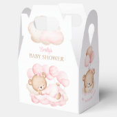 Ballotins Ballotin  de Baby shower de l'ours de fille (Ouvert)