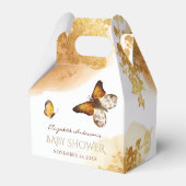 Ballotins Ballotin de Baby shower de papillon Boho aquarelle (Arrière)