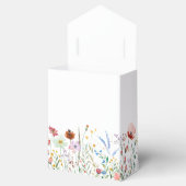 Ballotins Ballotin de Baby shower Fleur sauvage chic (Ouvert)