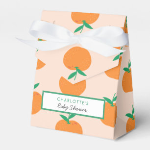Ballotins Ballotin de Baby shower Little Cutie Orange