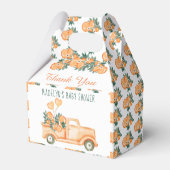 Ballotins Ballotin de Baby shower Little Cutie Orange (Arrière)