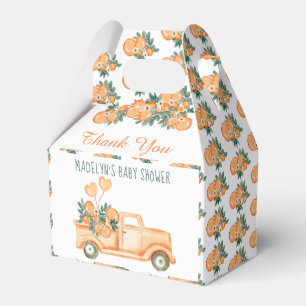 Ballotins Ballotin de Baby shower Little Cutie Orange
