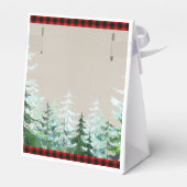 Ballotins Ballotin de Baby shower Red Plaid (Arrière)